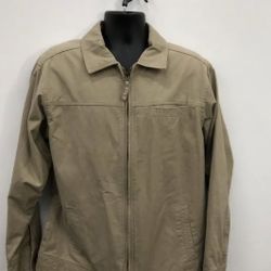NWT Outdoor Life Men's Brown Full Zip Jacket Size S MSRP $80