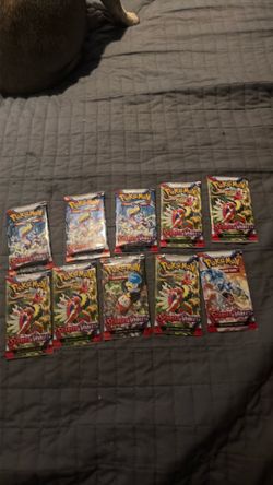 10 Scarlet Violet Base Booster Packs