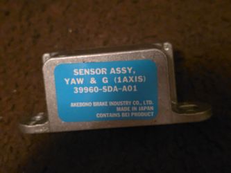 OEM YAW Rate Sensor Rate Speed Srnsor 05 to 08 Honda 2.4