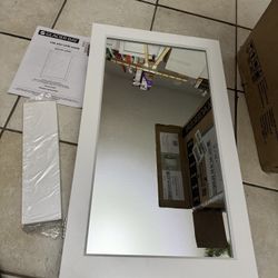 15 x 26 inch Medicine Cabinet - Recessed or Surface Mounted