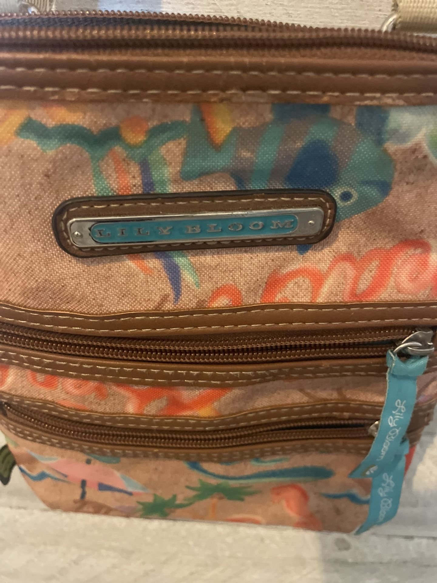 Trendy Beach Design “Lily Bloom” Purse