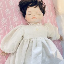 My princess  Joyce Wolf sculpture1989 Vintage porcelain doll 