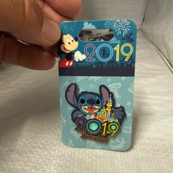 Stitch Disney Pin 131645 WDW Castle 2019 NEW