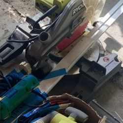 Ryobi Miter Saw And Sander