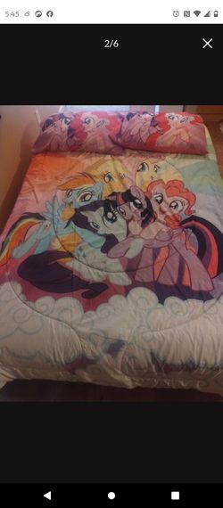 Franco Kids Bedding Super Soft Microfiber Comforter and Sheet Set, 5 Piece Full Size, My Little Pony