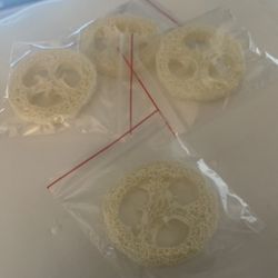Natural Loofah Sponge Rounds – Organic Exfoliating Pads
