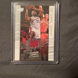 Lebron James UD Game Jersey