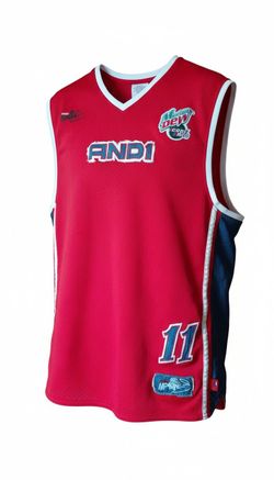 And1 Super Rare Mt Dew Mixtape Jersey xlg
