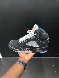 Air Jordan 5s retro black metallic