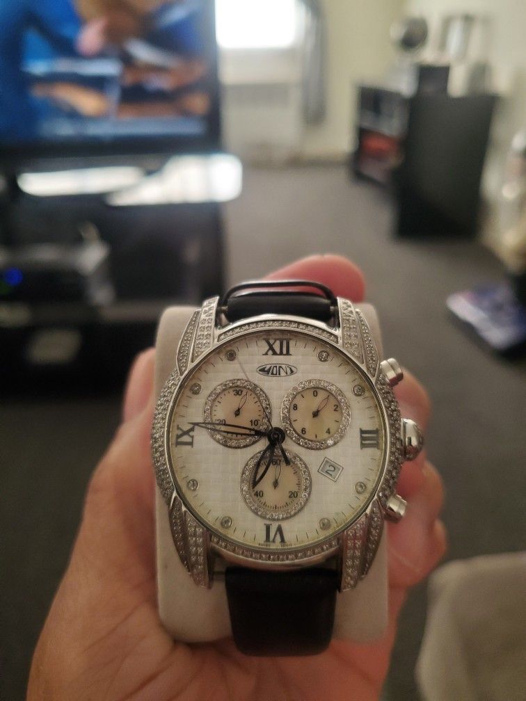YONI REAL DIAMOND WATCH