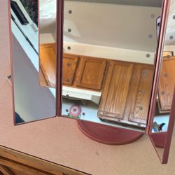 Light Up 3 Way Mirror 