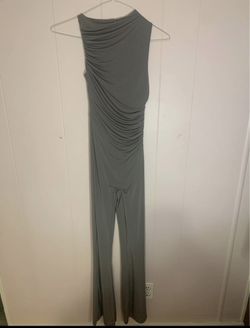 Oh Polly Gray Jumpsuit