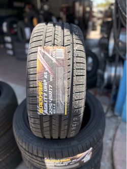 225/45/17 Blackhawk tires 🛞 $300