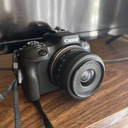 Canon EOS R100 RF- S18-45mm F4.5-6.3 IS STM Lens Kit: 24.1MP Mirrorless, Wi-Fi