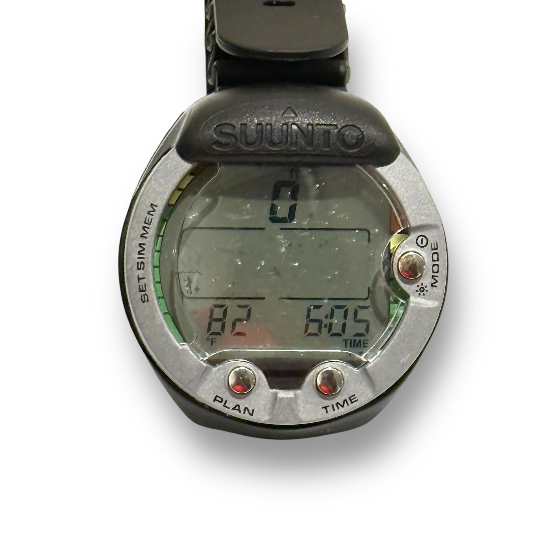 Suunto Vyper Wrist Scuba Dive Computer Watch in Grey Black All