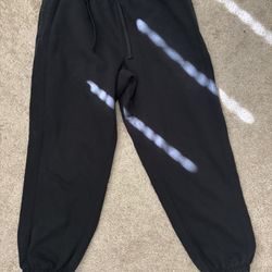 Black Sweatpants Large 