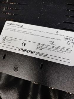 Hubway 16CD altronics