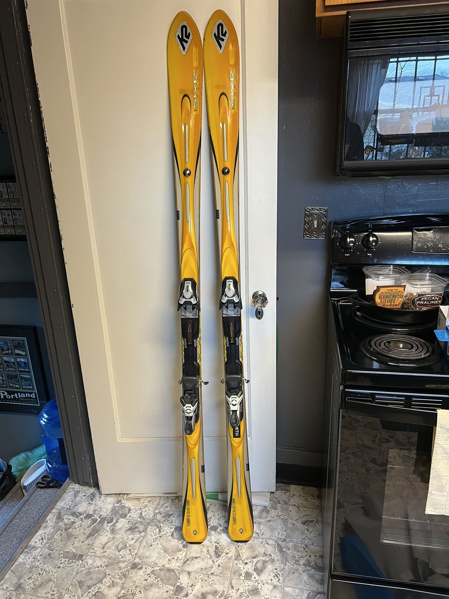 K2 Axis XT All Terrain 182cm Downhill Skis