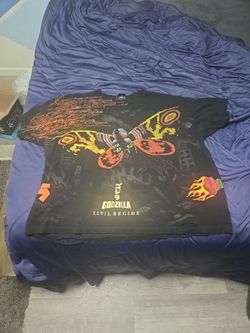 Civil Regime x Godzilla Mothra Graphic T-Shirt