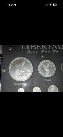 Set of Silver Libertad