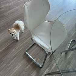 glass high top plus chairs