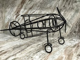 Heavy Metal Bi-Plane - and Wine Holder Too!