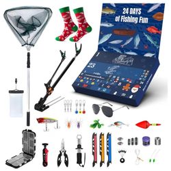 Fishing Advent Calendar Christmas 2025 With 24 Days Of Gifts