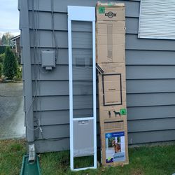 Brand New Dog Door For Sliding Glass Door Petsafe Brand Tall Opening For Taller Dogs