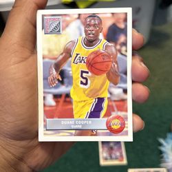 Duane Cooper Basketball Card