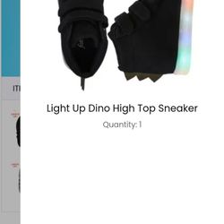 Toothless/Dino high tops