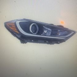 Hyundai Elantra 2017 2018 Headlight Replacement - Passenger Side