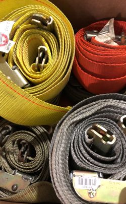 Used ratchet straps. $100 for all. 10 straps total.
