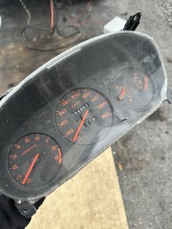 JDM 96-98 EK4 Civic SiR Orange/Amber gauge cluster. 