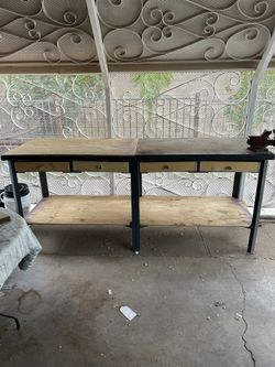 Work Bench With Drawers