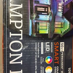 Hampton Bay 50 Ft Smart Led Color String Lights Kit