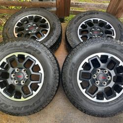 TRD Pro 18” Rims with A/T Tires