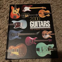 2,000 Guitars Ultimate Collection Book.