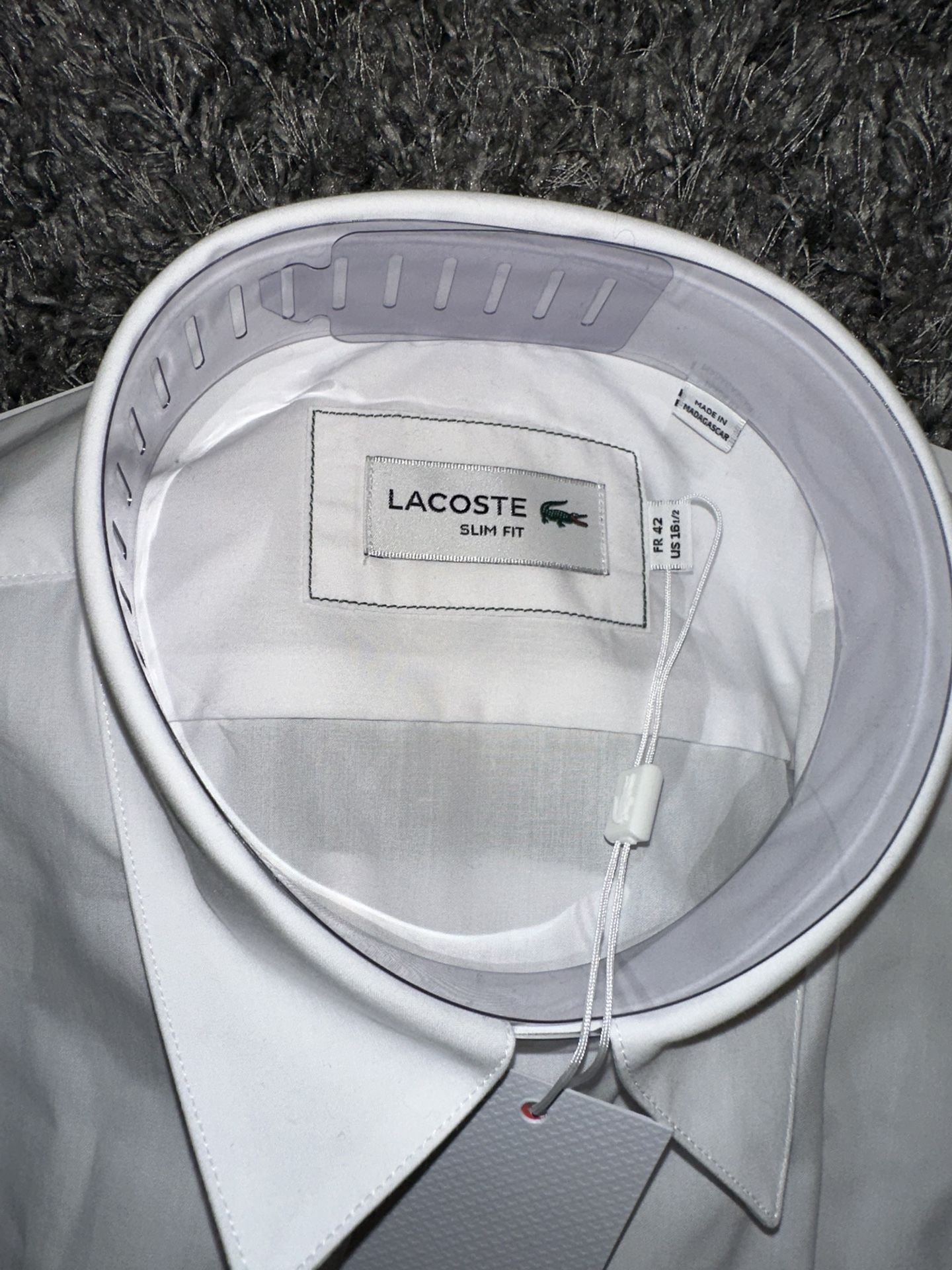 Brand New Lacoste Dress Shirt (Slim Fit) Size 42 - 16 1/2