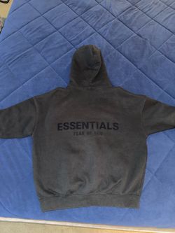 Mens size XS Essential Fear of God Black Hoodie