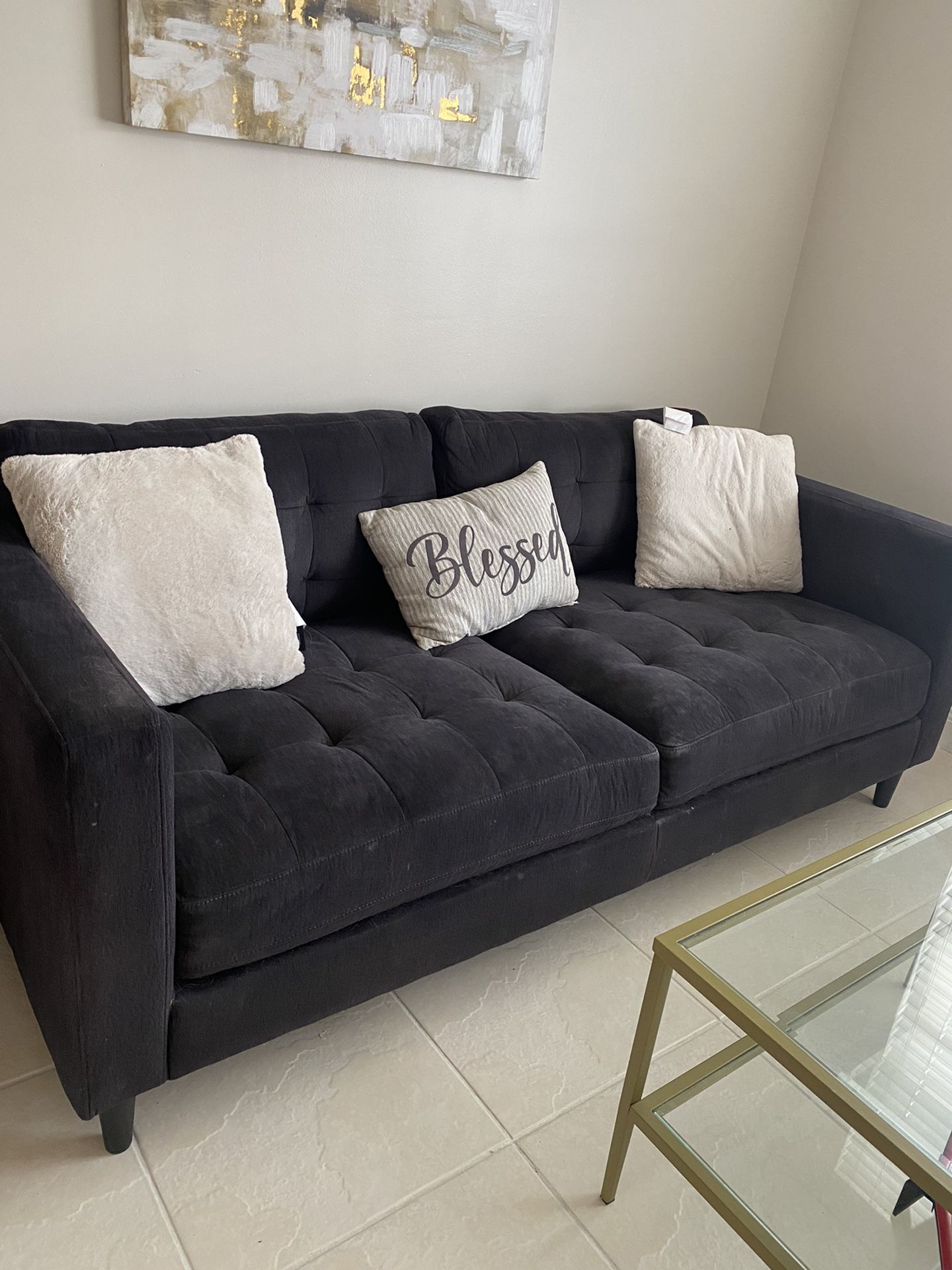 Black Sofa
