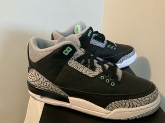 New Air Jordan 3 Retro Green Glow