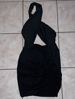 Criss cross front dress