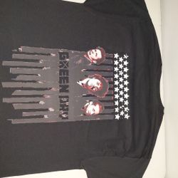 Green Day American Idiot Black Homemade T shirt