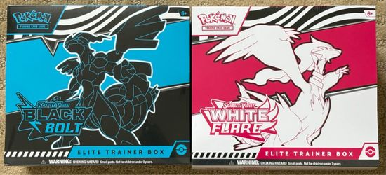 Black Bolt and White Flare ETBs