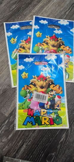 30Pc Theme Party Gift Bags For Mario, Birthday Party Supplies For Mario
500+ bought in past month