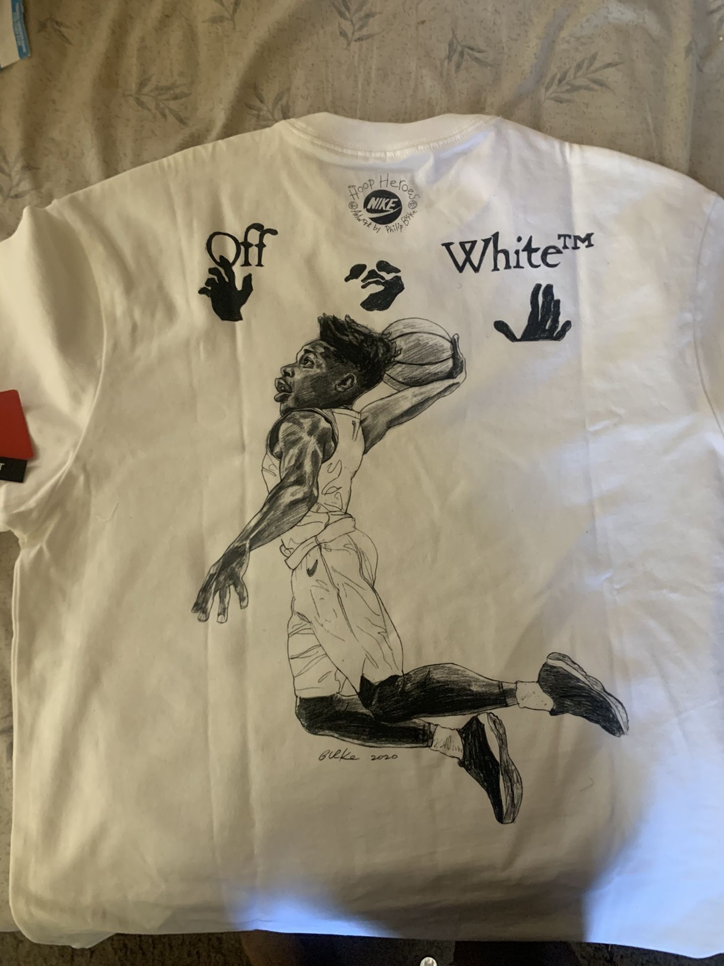 Off -White X Jordan Tshirt ‼️‼️‼️‼️‼️