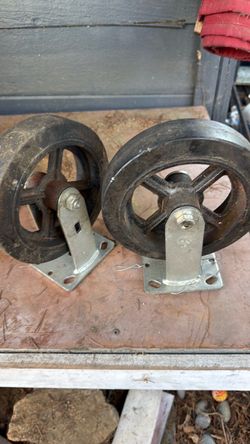 Casters wheels set of 2