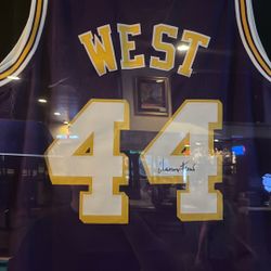 L.A. Lakers “Jerry West” Signed Jersey