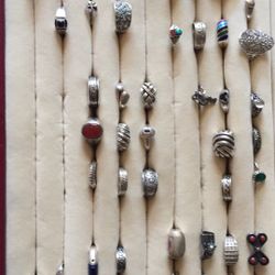 Sterling silver rings-all Sizes