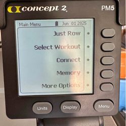 Concept-2 Rowing-Machine+phone-Holder